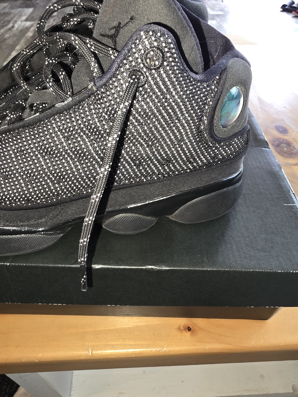 Size 6.5 - Air Jordan 13 Retro Black Cat - Picture 3 of 7